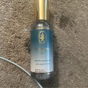 Eucalyptus Pine Essential Oil Perfume Mist - Gold and Blue